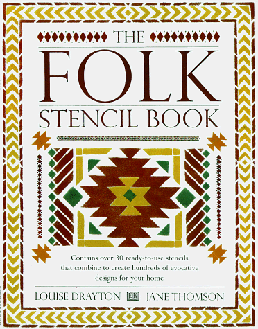 Beispielbild fr The Folk Stencil Book zum Verkauf von Better World Books