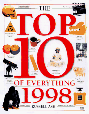 Stock image for The Top 10 of Everything 1998 for sale by Better World Books