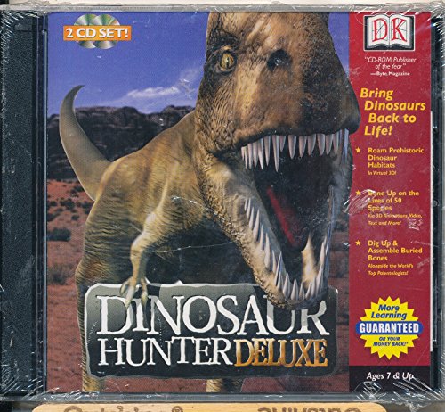 Dinosaur Hunter Deluxe: CD-ROM (9780789456069) by Dorling Kindersley Family Library