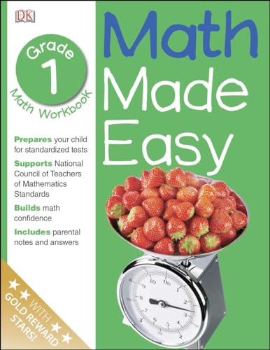 9780789457240: Math Made Easy: 1st Grade Workbook, Ages 6-7