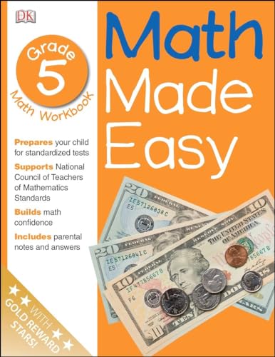 Imagen de archivo de Math Made Easy: Fifth Grade Workbook a la venta por Orion Tech