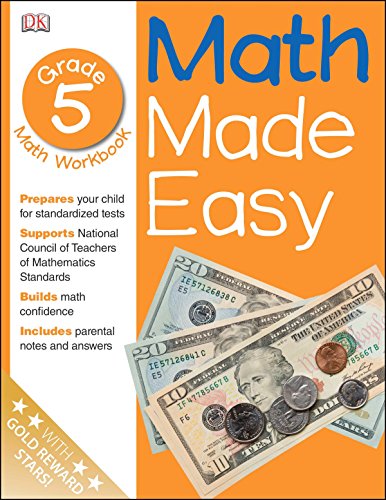 Stock image for Math Made Easy: Fifth Grade Workbook for sale by SecondSale