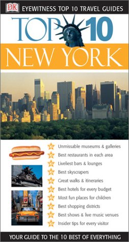 Stock image for Eyewitness Top 10 Travel Guides: New York (Eyewitness Travel Top 10) for sale by BookHolders