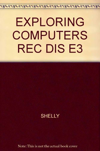 9780789558404: EXPLORING COMPUTERS REC DIS E3