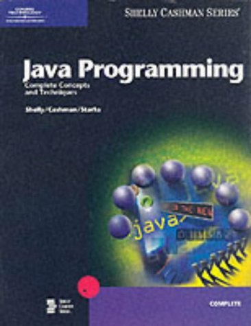 Beispielbild fr Java Programming Complete Concepts and Techniques zum Verkauf von Wonder Book