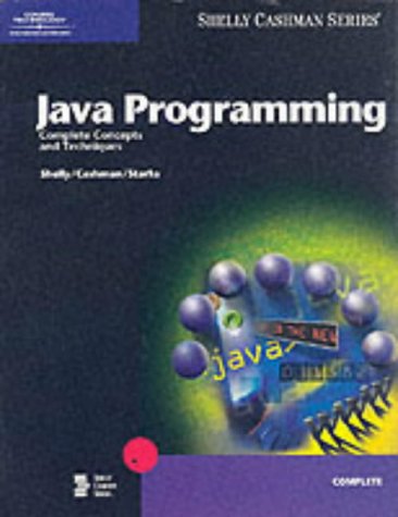 Imagen de archivo de Java Programming Complete Concepts and Techniques a la venta por Wonder Book