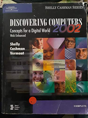 Imagen de archivo de Discovering Computers 2002 Concepts for a Digital World, Web Enhanced, Introductory a la venta por Ergodebooks
