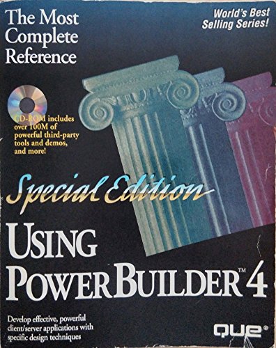 Stock image for Using Powerbuilder 4/Special Edition/Book and Cd-Rom (Using . (Que)) for sale by Better World Books