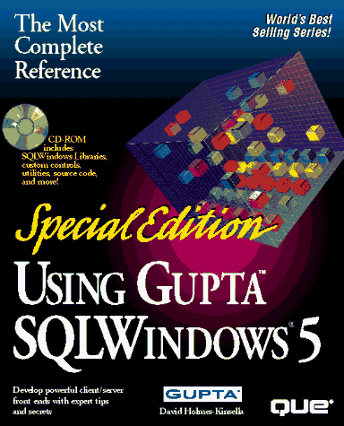 Beispielbild fr Using Gupta Sqlwindows 5/Book and Compact Disk zum Verkauf von Wonder Book