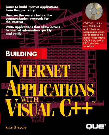 Imagen de archivo de Building Internet Applications With Visual C++/Book and Cd-Rom a la venta por HPB-Red