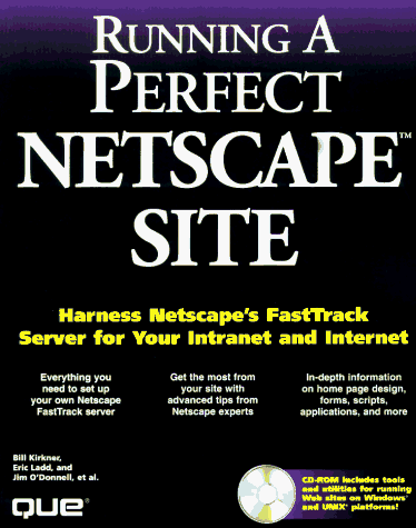 Stock image for Running a Perfect Netscape Site for sale by OwlsBooks