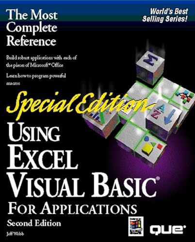 Stock image for Using Excel Visual Basic for Applications, Special Edition for sale by SecondSale