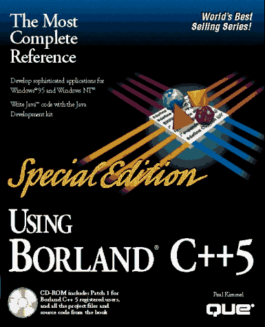 9780789702845: Special Edition Using Borland C++