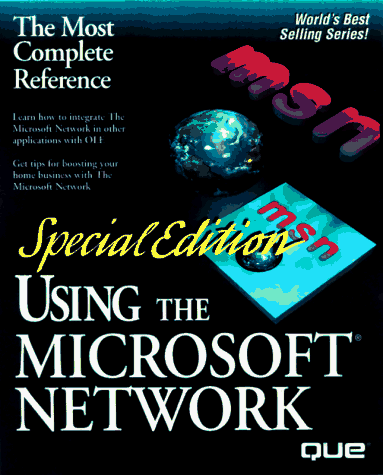 Special Edition Using the Microsoft Network (9780789703972) by Que Development Group