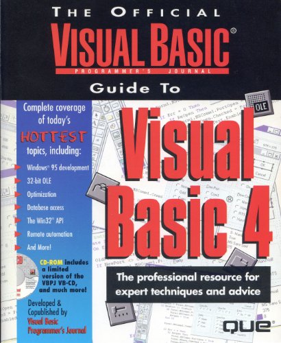 9780789704658: The Official Visual Basic Programmer's Journal Guide to Visual Basic 4