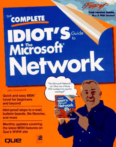 Stock image for The Complete Idiot's Guide to the Microsoft Network for sale by Ergodebooks