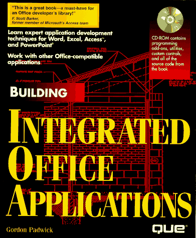 Imagen de archivo de Building Integrated Office Applications a la venta por HPB-Red