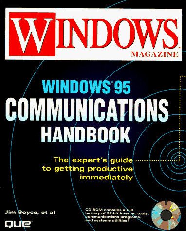 Windows 95 Communications Handbook. (includes CD-ROM in rear pocket; not opened).