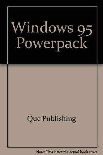 Windows 95 Powerpack (9780789707208) by Que Corporation