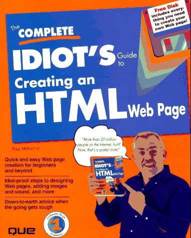 Stock image for The Complete Idiot's Guide to Creating an Html Web Page for sale by BookHolders