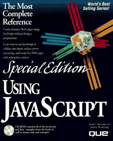 9780789707895: Using JavaScript: Special Edition (Special Edition Using)