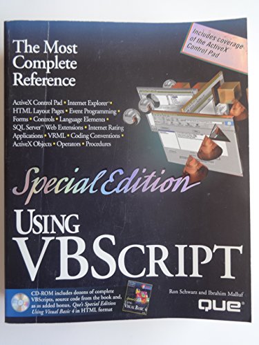 Using Vbscript (9780789708090) by Schwarz, Ron; Malluf, Ibrahim; Beem, William; Malluf, Yusuf; Marchuk, Michael; Tessier, Tom