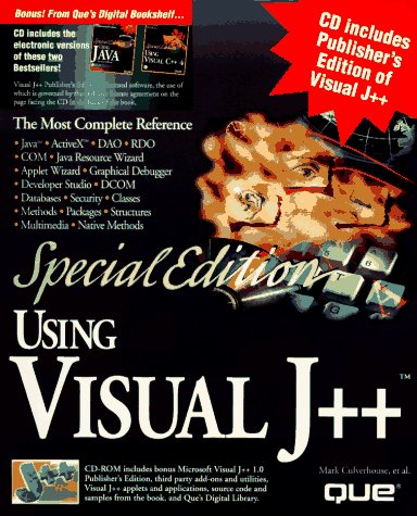 Special Edition Using Visual J++ (9780789708847) by Culverhouse, Mark; Walnum, Clayton; Howell, Nelson; Perry, Greg