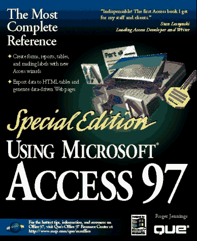 9780789709165: Using Access 97 Special Edition