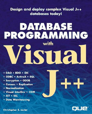 Beispielbild fr Database Programming With Visual J++ zum Verkauf von HPB-Red