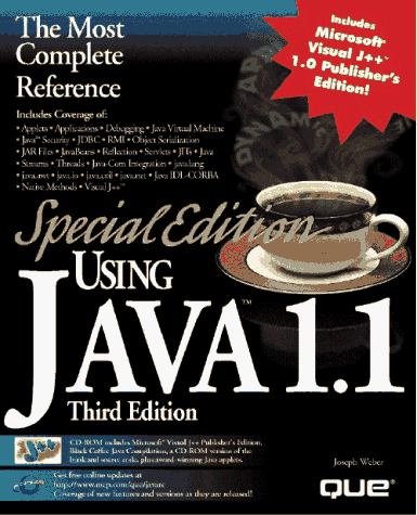 Beispielbild fr Special Edition Using Java 1.1 zum Verkauf von Irish Booksellers