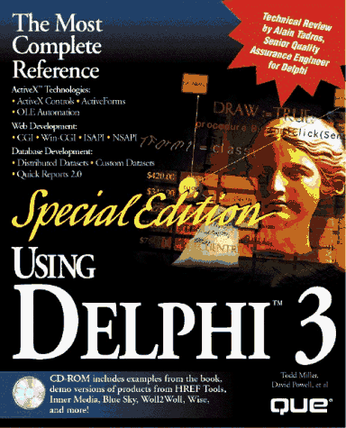 9780789711182: Special Edition Using Delphi 3