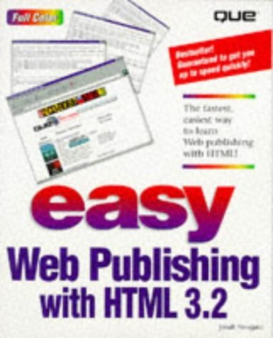 9780789711434: Easy Web Publishing With Html 3.2