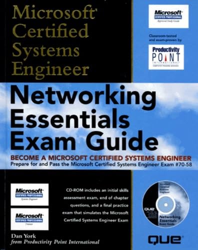 Imagen de archivo de Networking Essentials Exam Guide: Microsoft Certified Systems Engineer a la venta por SecondSale