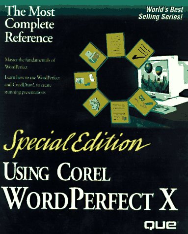 Special Edition Using Corel Wordperfect 8 (9780789713001) by McComb, Gordon