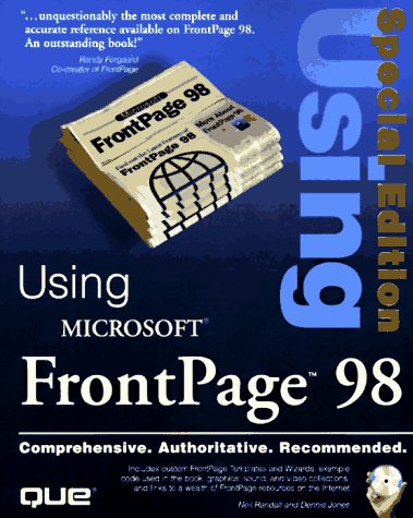 Beispielbild fr Special Edition Using Microsoft FrontPage 98 zum Verkauf von Ergodebooks