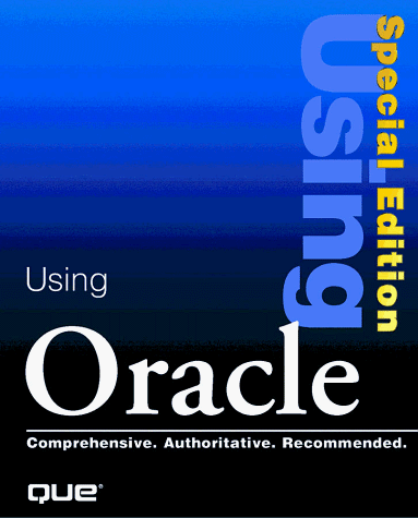 Stock image for Using Oracle 8 (SPECIAL EDITION USING) for sale by Wonder Book