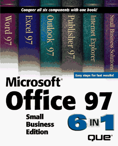 Beispielbild fr Microsoft Office 97 Small Business Edition 6-In-1 zum Verkauf von HPB-Red