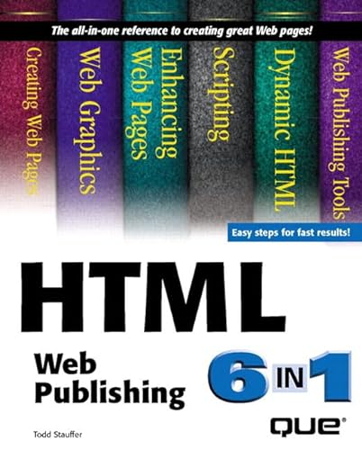 9780789714077: Html Web Publishing 6-In-1