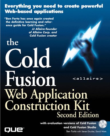 Cold Fusion Web Application Construction Kit, Second Edition with Cold Fusion and Cold Fusion Studio (9780789714145) by Forta, Ben