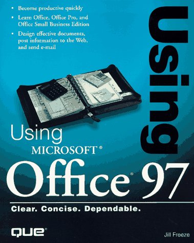Imagen de archivo de Using Microsoft Office 97 a la venta por Wonder Book