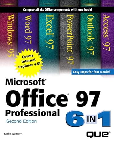 Imagen de archivo de Microsoft Office 97 Professional a la venta por Better World Books