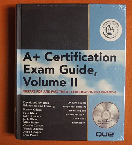 A+ Exam Guide Vol 2 (9780789715463) by Ibm