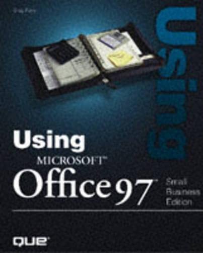 Stock image for Using Microsoft Office 97: Small Business Edition for sale by Mispah books