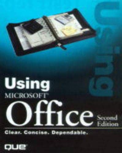 Stock image for Using Microsoft Office 95 for sale by Better World Books