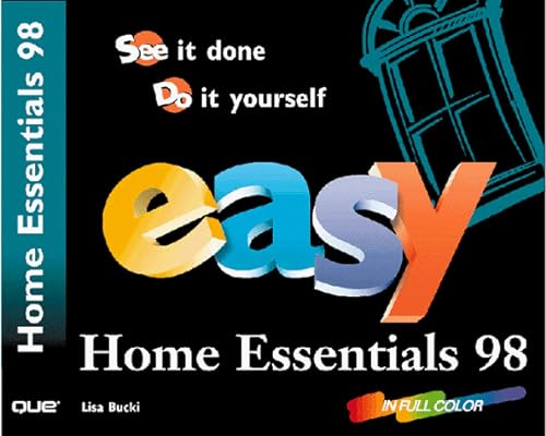 9780789717078: Easy Microsoft Home Essentials 98 (Que's Easy Series)
