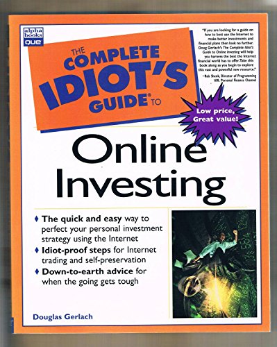 Beispielbild fr The Complete Idiot's Guide to Online Investing zum Verkauf von Better World Books
