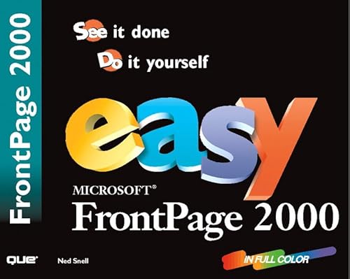 Imagen de archivo de Easy Microsoft Frontpage 2000 a la venta por Hastings of Coral Springs