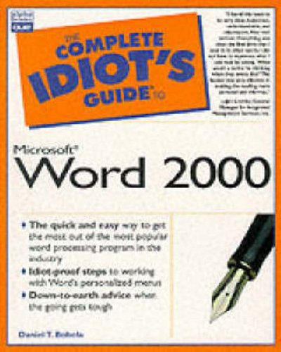 9780789718600: Complete Idiot's Guide to Microsoft Word 2000