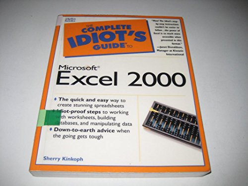 Stock image for Complete Idiot's Guide to Microsoft Excel 2000 for sale by Better World Books