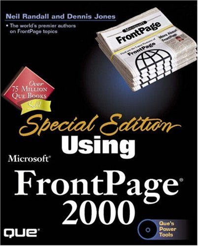 Beispielbild fr Using Microsoft FrontPage 2000 zum Verkauf von Better World Books